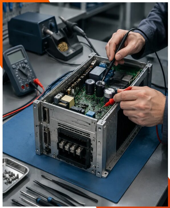 Ремонт сервоусилителей станков с ЧПУ в Набережных Челнах